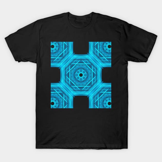 Modern and futuristic geometry T-Shirt by FariDesigns 